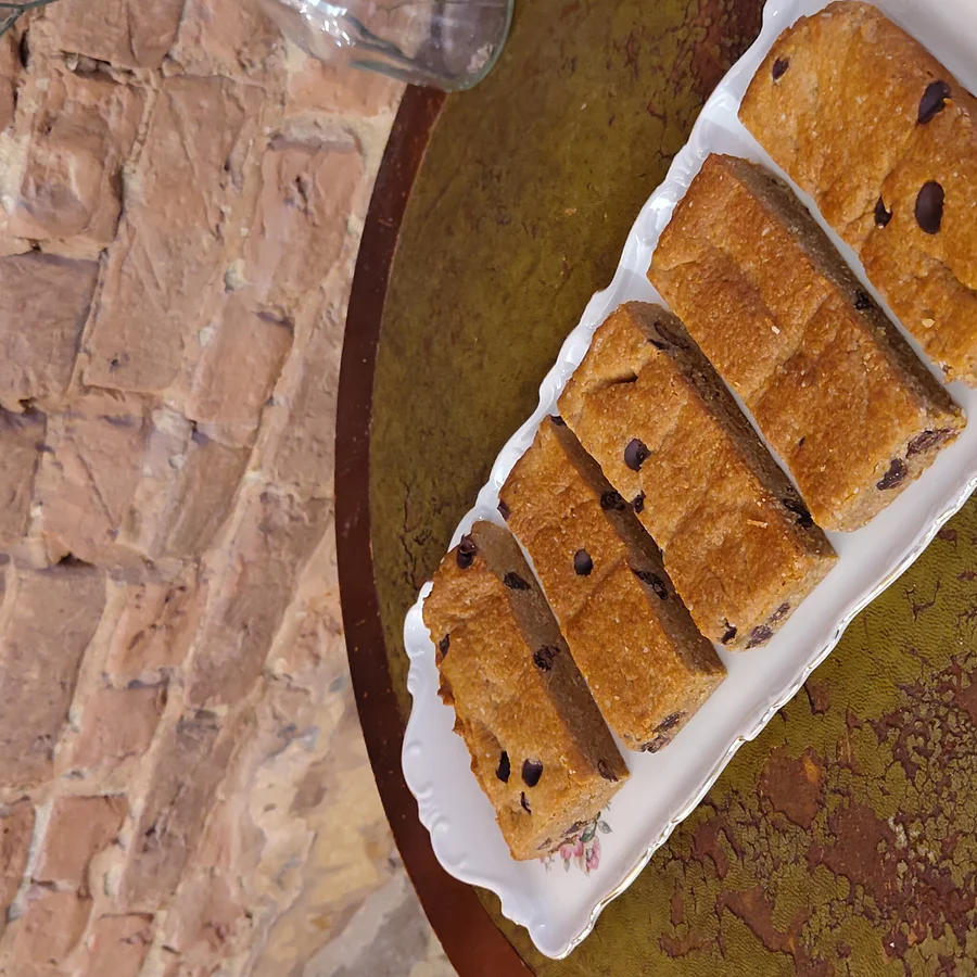 Tahini Chocolate Chip Blondies – foto 2