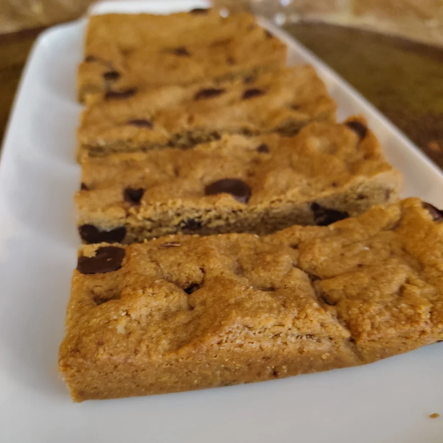 Tahini Chocolate Chip Blondies – foto 3