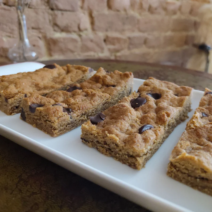 Tahini Chocolate Chip Blondies – foto 4
